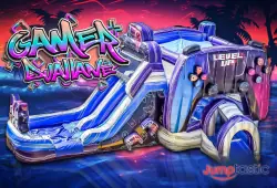 Gamer Dual Lane Bounce and Slide Combo