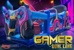 Gamer Dual Lane Obstacle Course