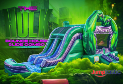 The Hulk Smash Combo with Dual Lane Slide