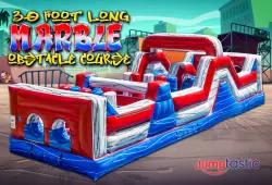 30' Marble Obstacle Course