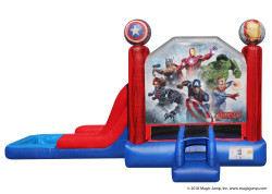 Marvel Avengers Deluxe Bounce & Slide - Jumptastic