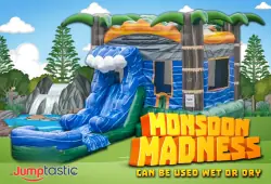 Monsoon Madness Bounce and Slide