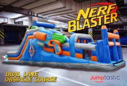 Nerf Blaster Dual Lane Obstacle Course