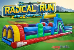 40' Radical Run Obstacle Course