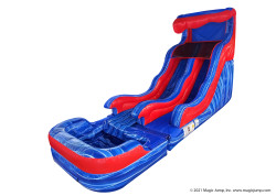 15' Rockin' Rapids Water Slide - Jumptastic