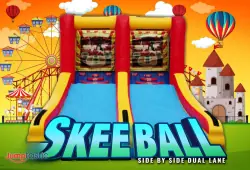 Skee Ball Dual Lane Game