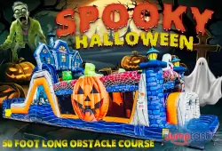 Spooky Halloween Obstacle Course