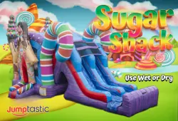 Sugar Shack XL Dual Lane Bounce and Slide