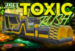 75' Toxic Rush Obstacle Course