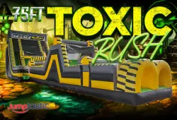 75' Toxic Rush Obstacle Course