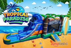 Tropical Paradise XL Dual Lane Combo