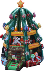 Christmas Tree Bounce House - Jumptastic