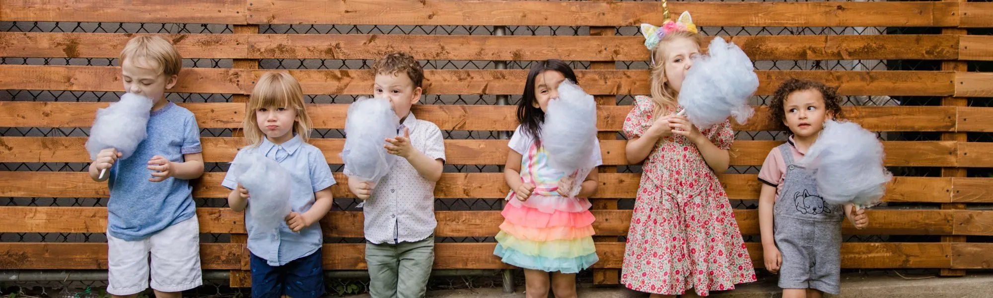 kids-with-cotton-candy Kids With Cotton Candy at and Event Near Atlanta